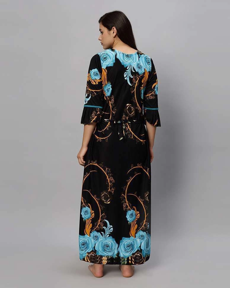 Women Night Dress (Multicolor) 4