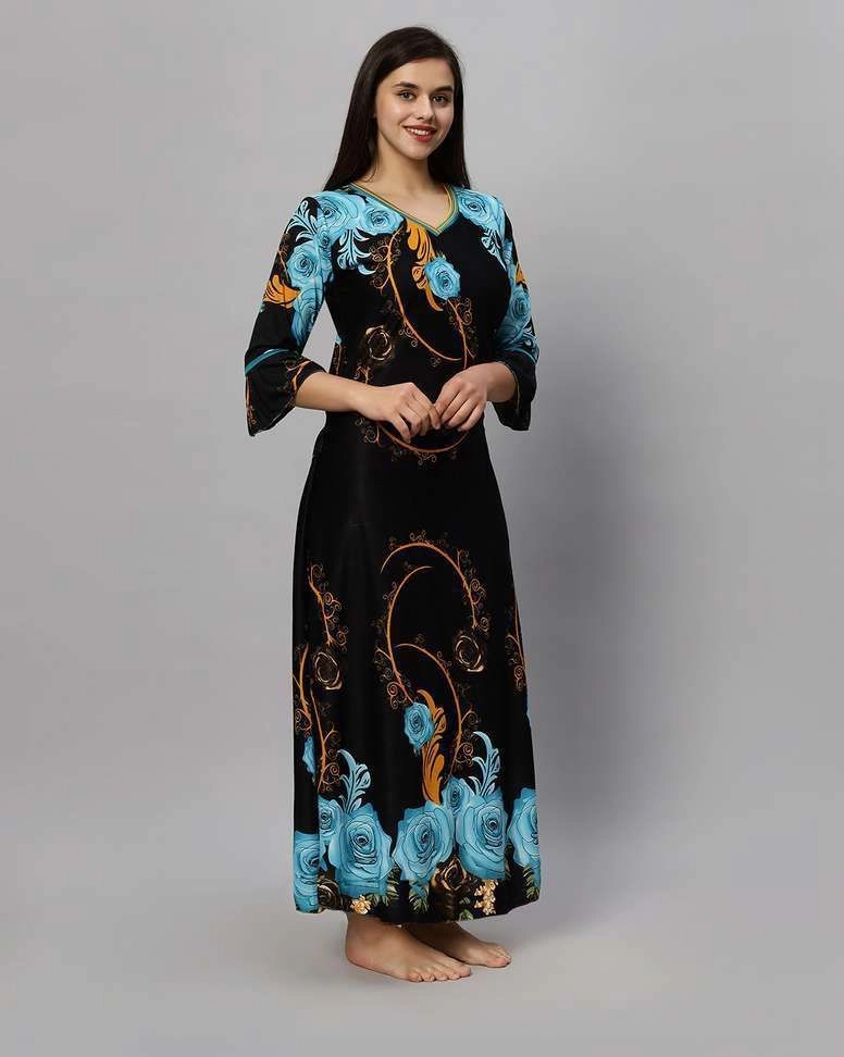 Women Night Dress (Multicolor) 6