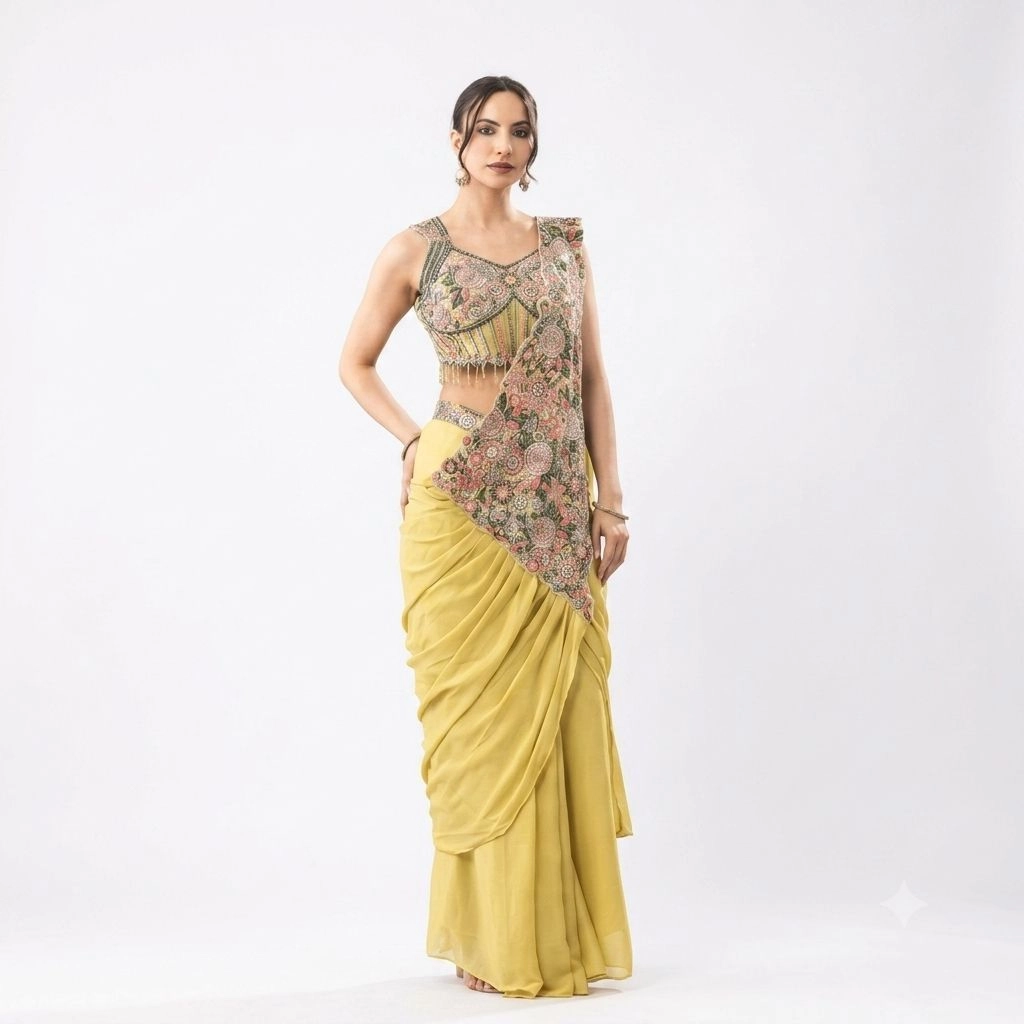 Trending Ready to Wear Saree 4