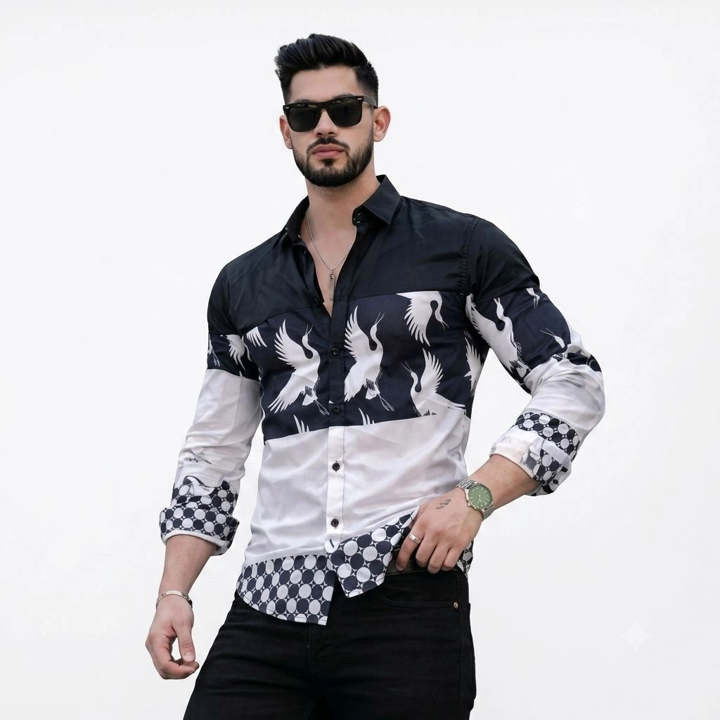 Tropical Printed Shirt 1