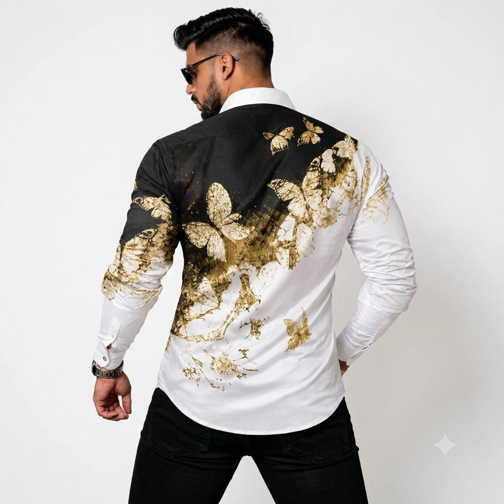 Men's Lycra printed Shirt 2