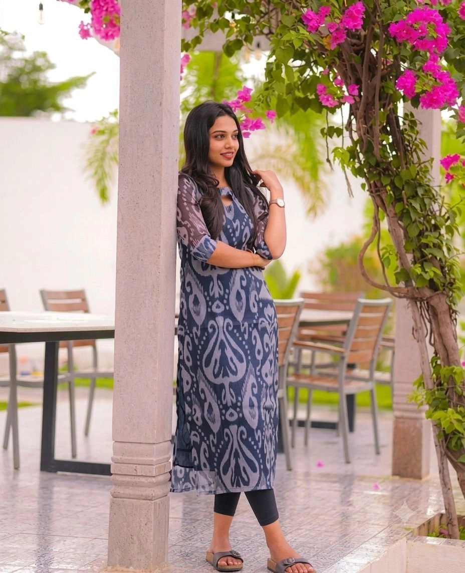 Woman's Organza kurta 1