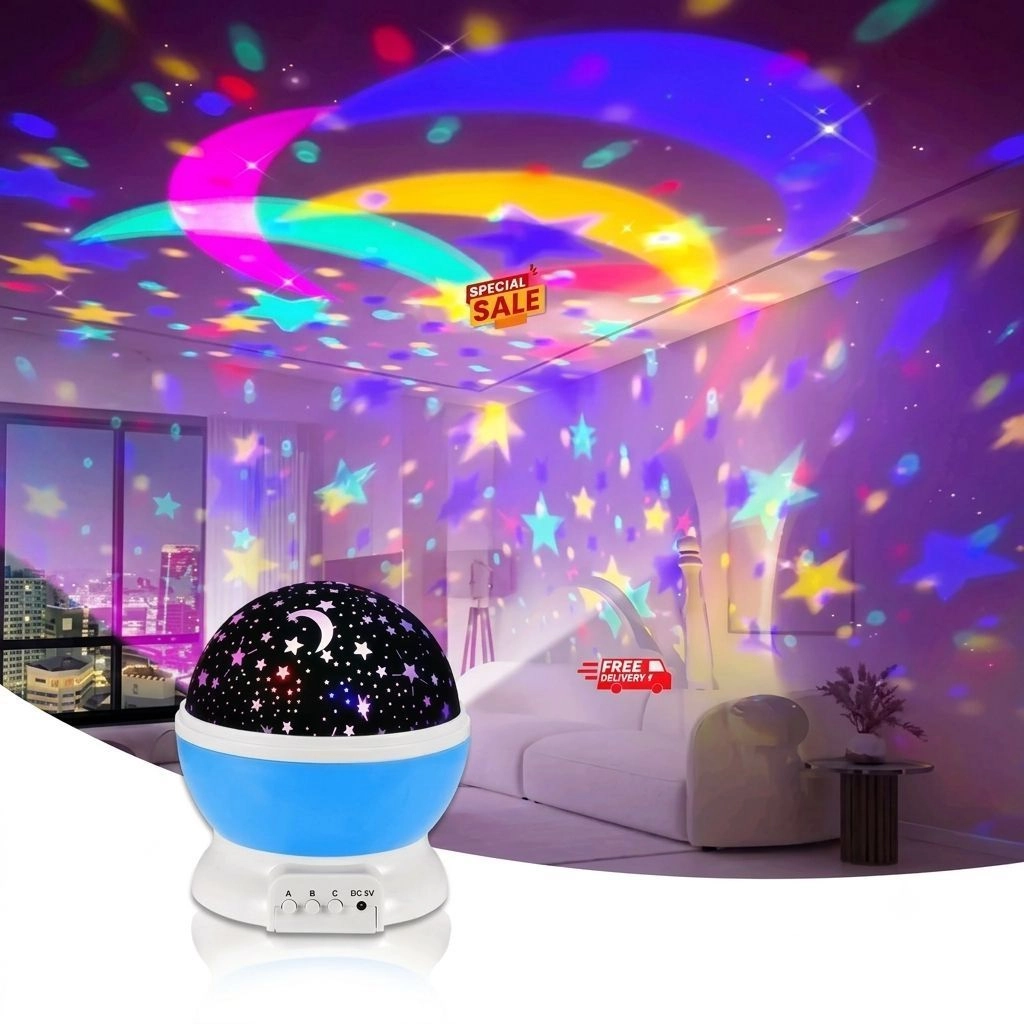 Starlight Projector For Kids 1