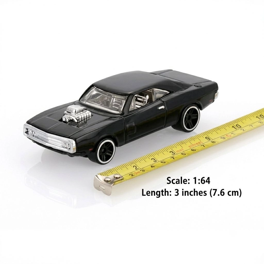 Dodge Charger Die Cast Metal Car 1:64 Scale Toy Car
