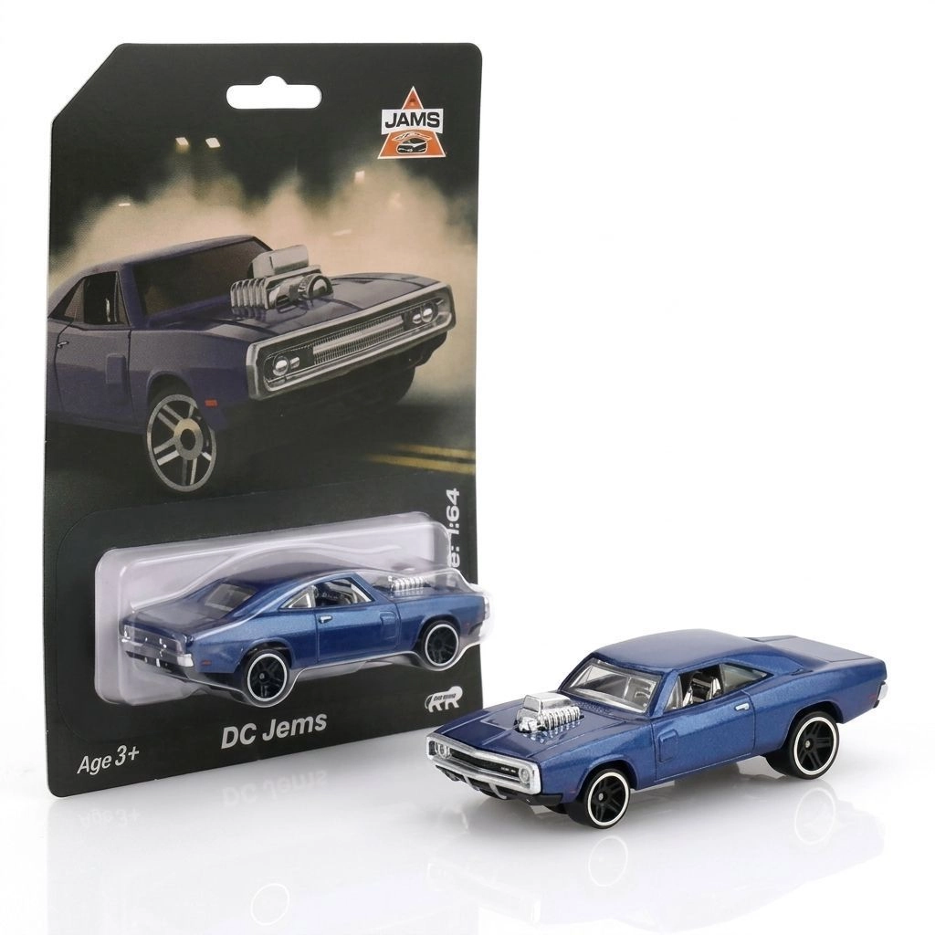 Dodge Charger Die Cast Metal Car 1:64 Scale Toy Car 4