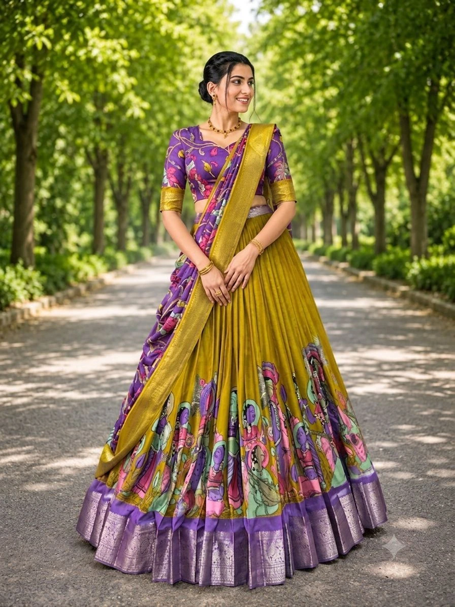 DHINGLI NEW TRENDING LHENGA CHOLI