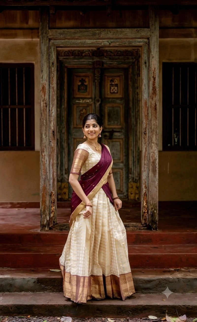Kanjiveram Silk Jacquard Zari A Line Lehenga Festive Wear 2