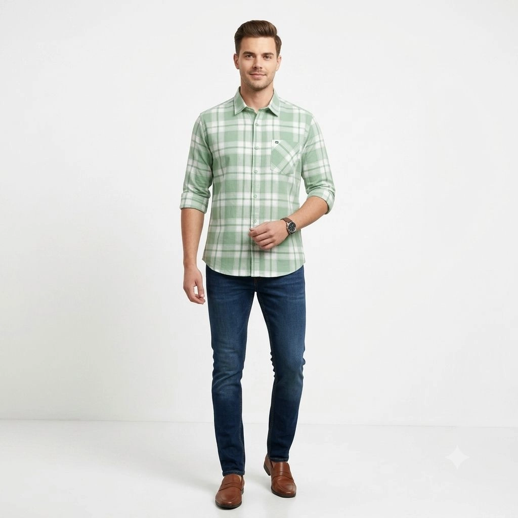 Casual Wear Checked Shirt 2