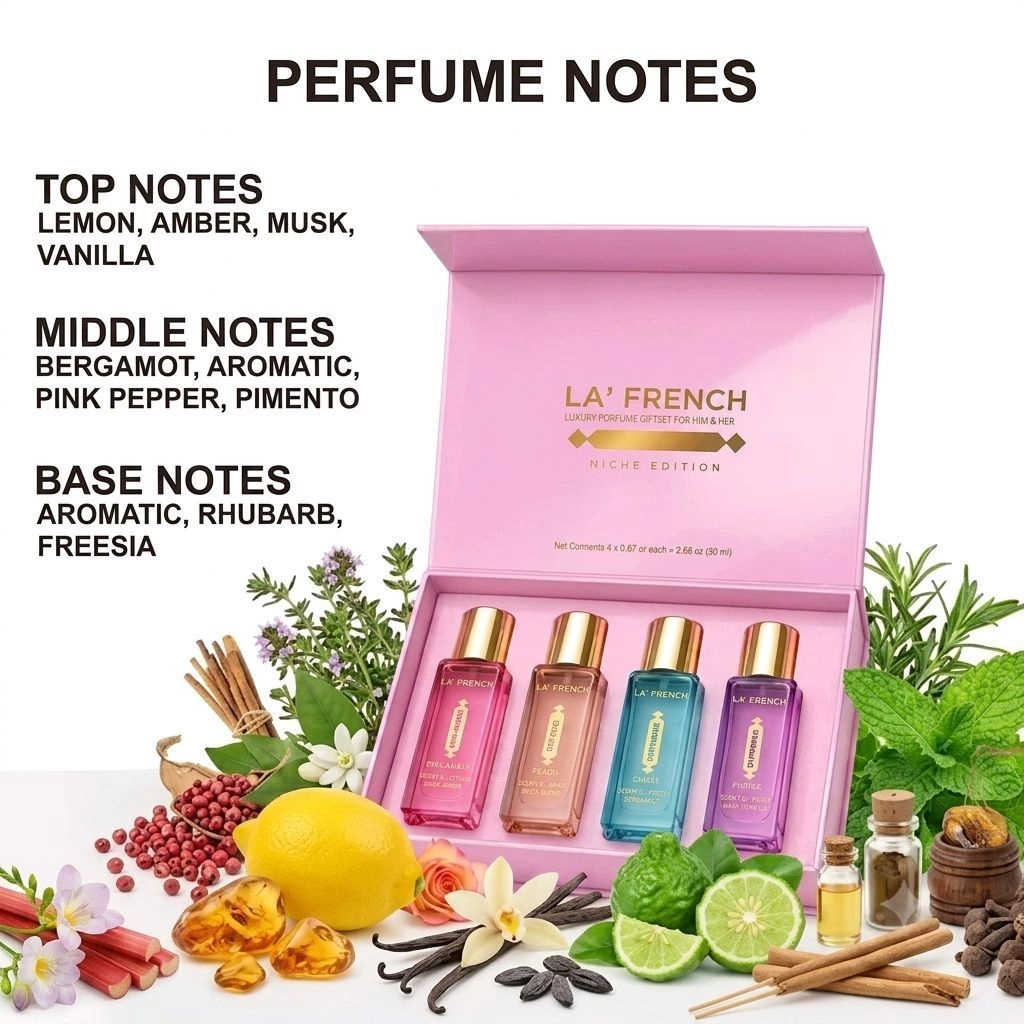 Unisex perfumes 4×20 ml 3