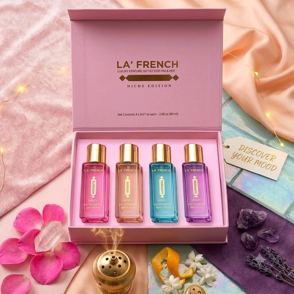 Unisex perfumes 4×20 ml 1