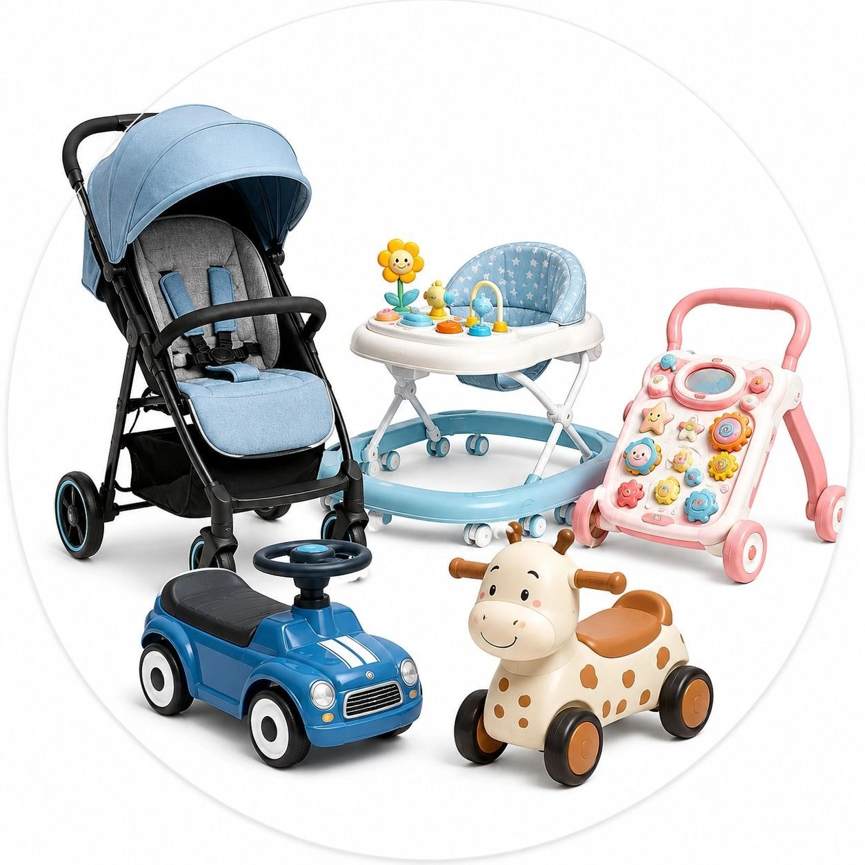 🚼 Strollers, Walkers & Ride-ons