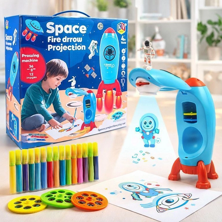 Space projection play set 6