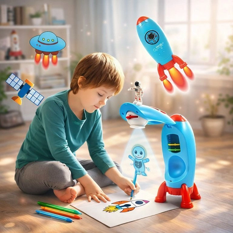 Space projection play set 7