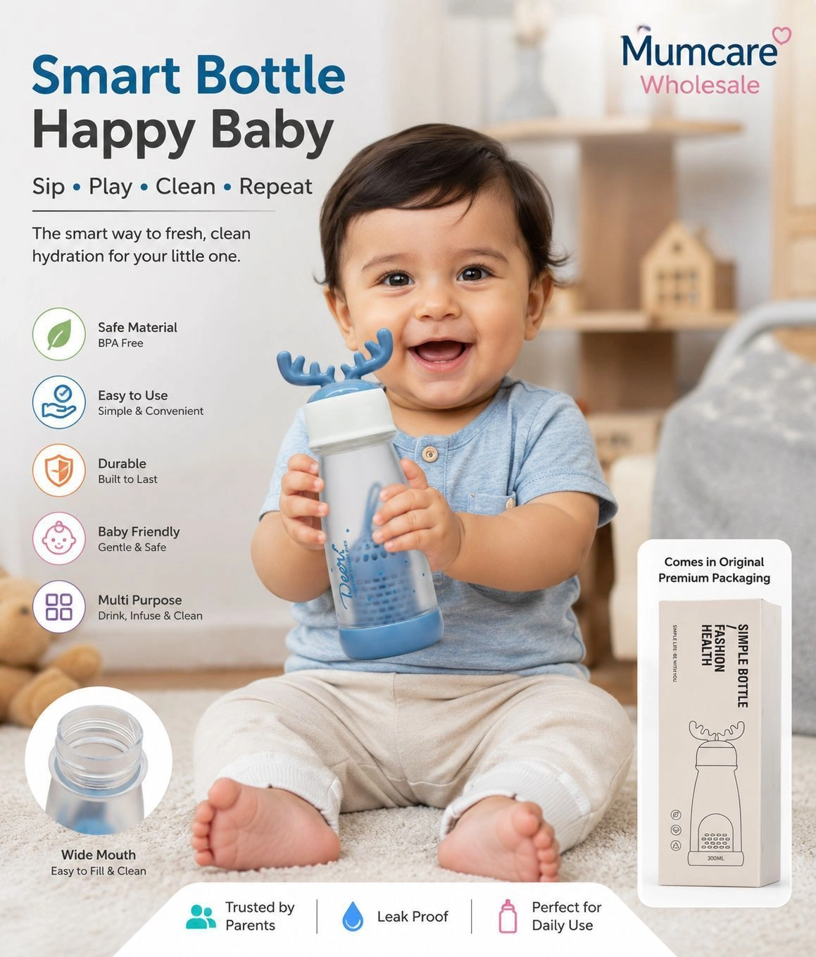 300 ml Plastic Bottle 3