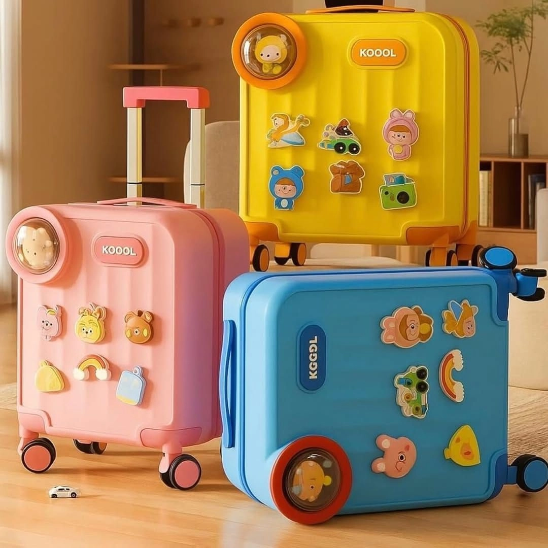 Cute Silicon trolley bag 3