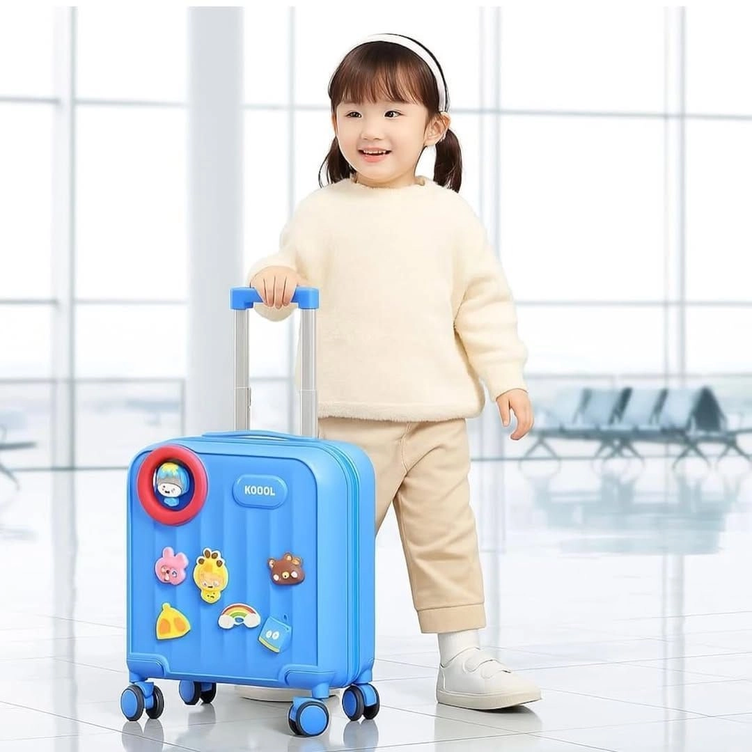 Cute Silicon trolley bag 4