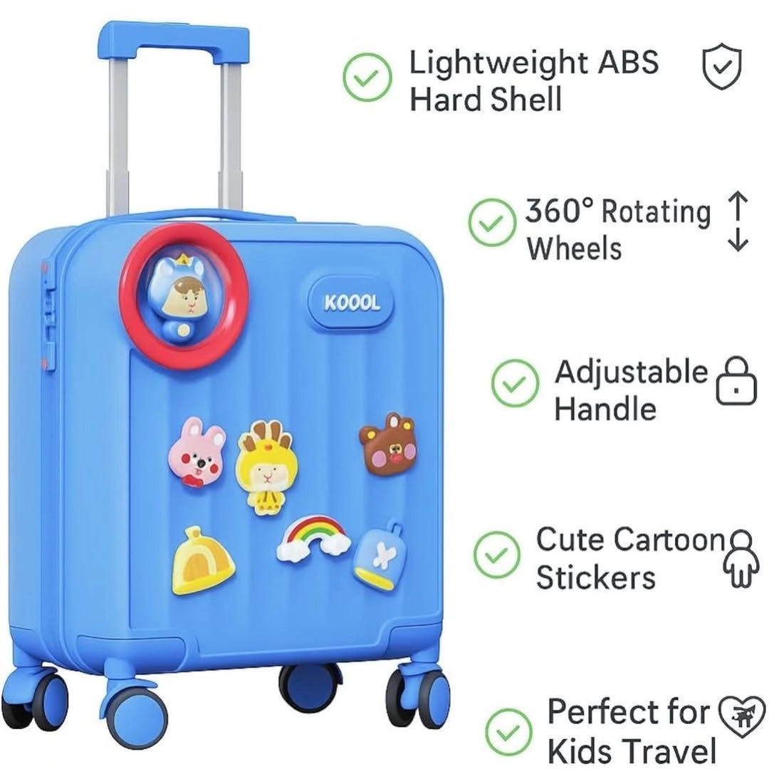 Cute Silicon trolley bag 6