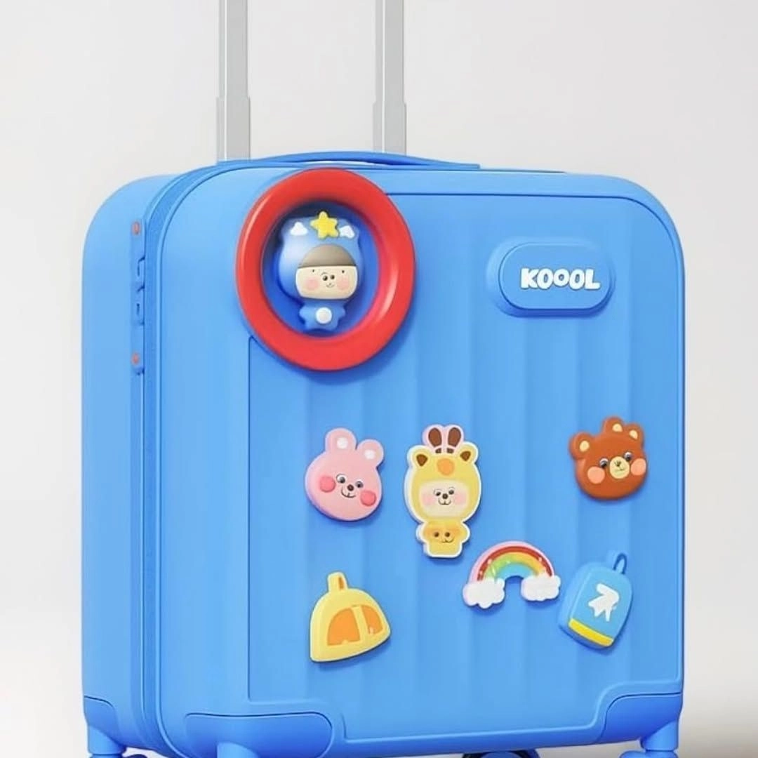 Cute Silicon trolley bag 7