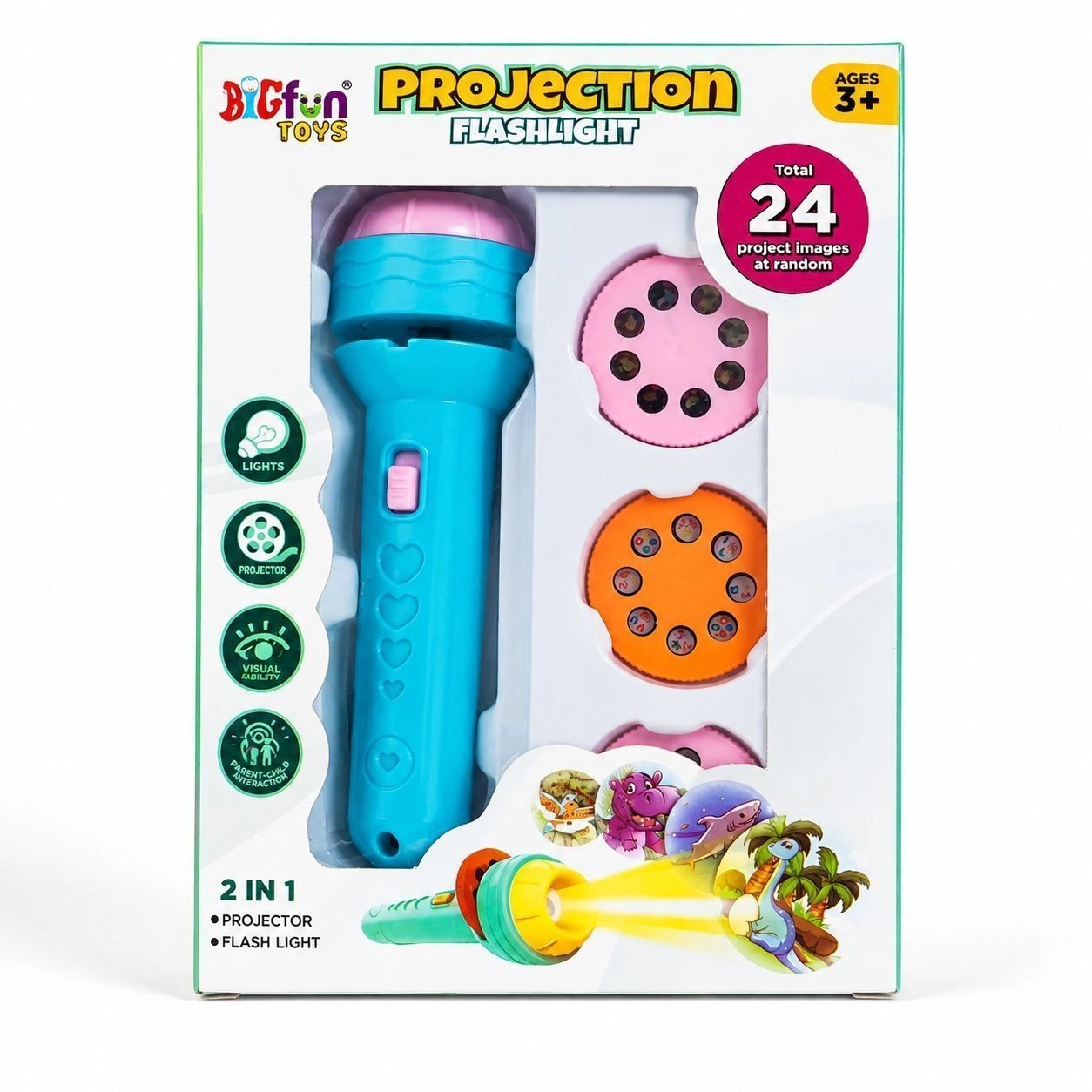 Projector flashlight toy 1