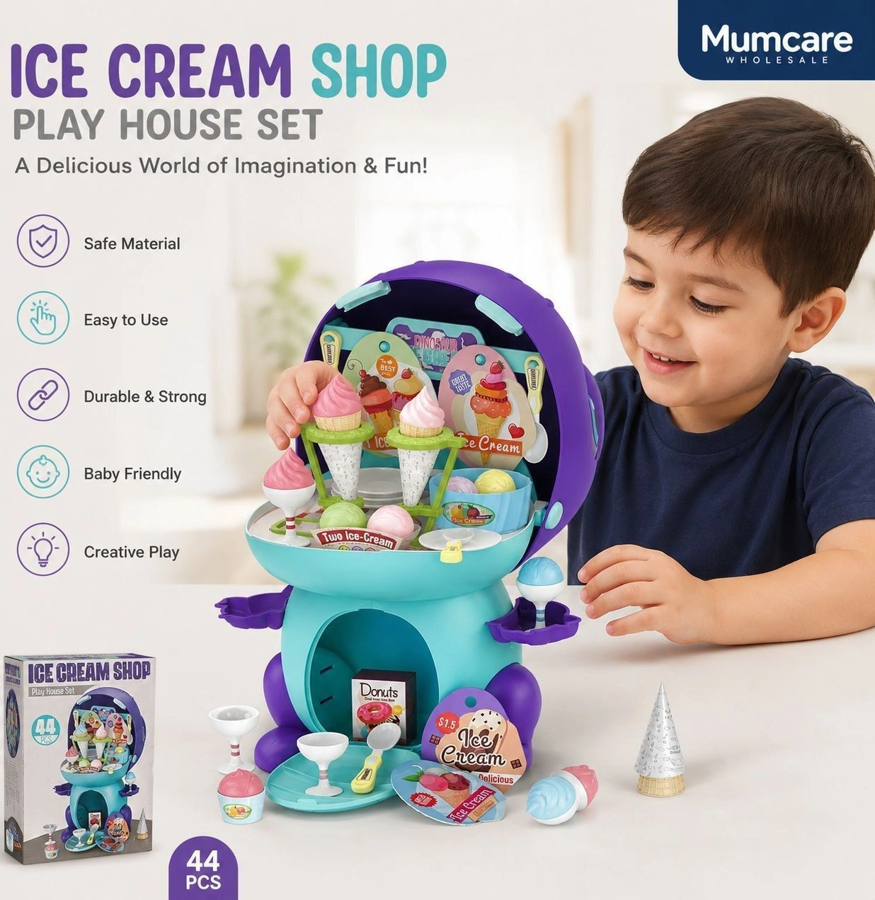 Ice cream set toy 2
