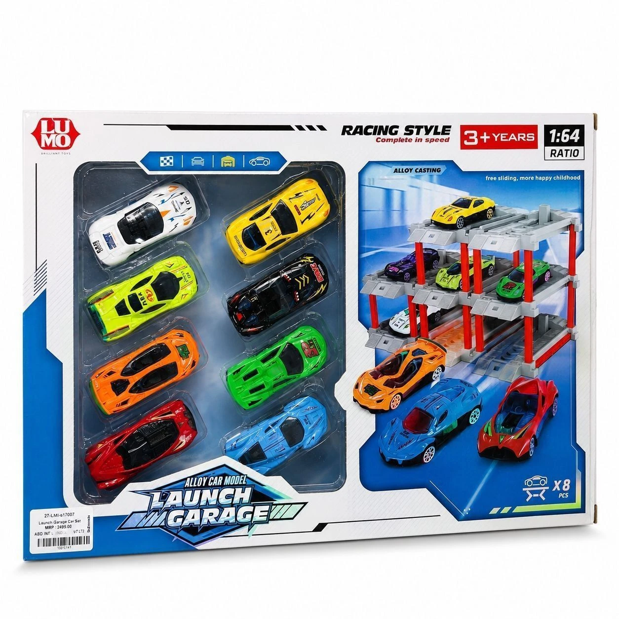 Launch garage parking car toy 1