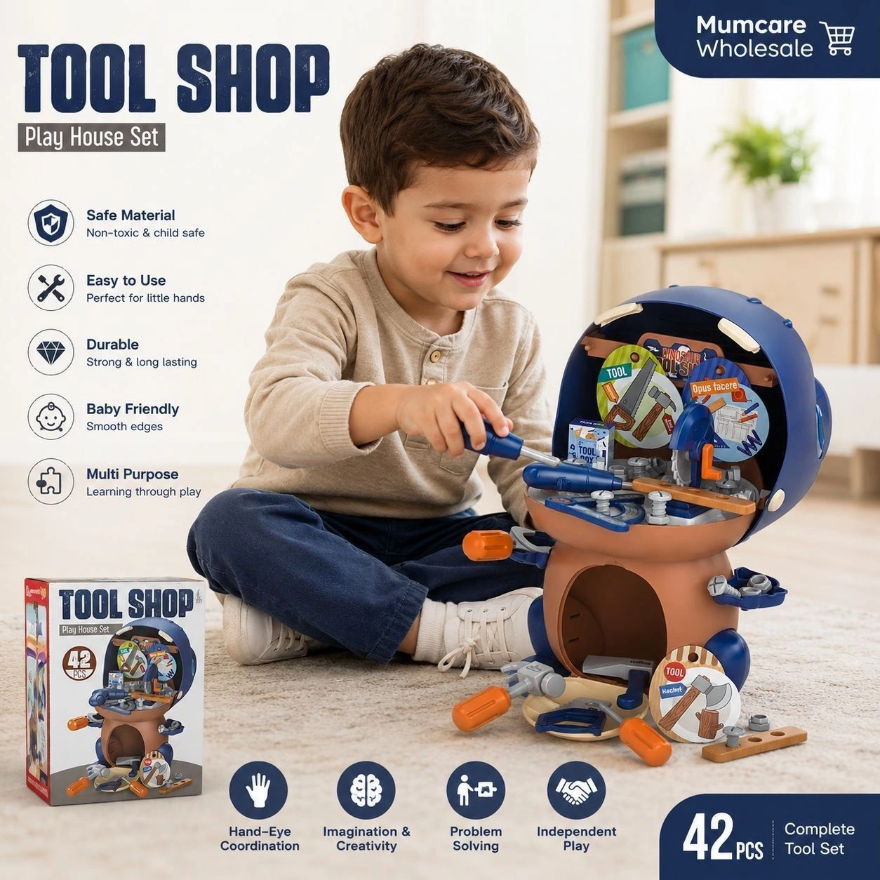 Tool shop set toy 2