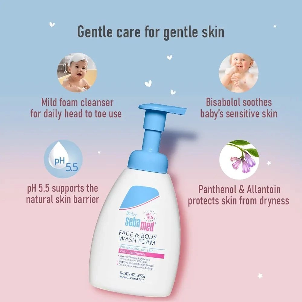 Sebamed face and body wash form 400ml 2