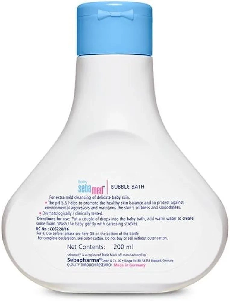 Sebamed bubble bath 200ml 2