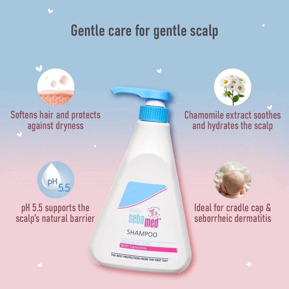 Sebamed baby shampoo 500ml 5