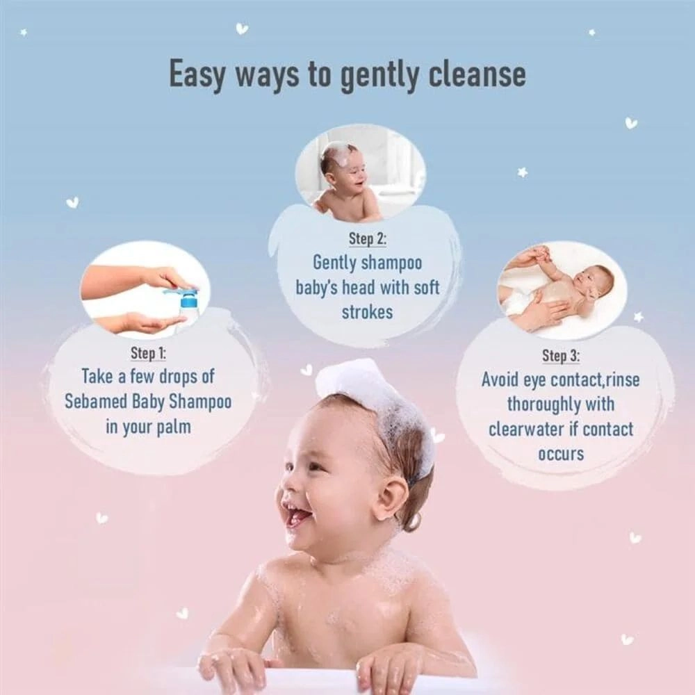 Sebamed baby shampoo 500ml 6