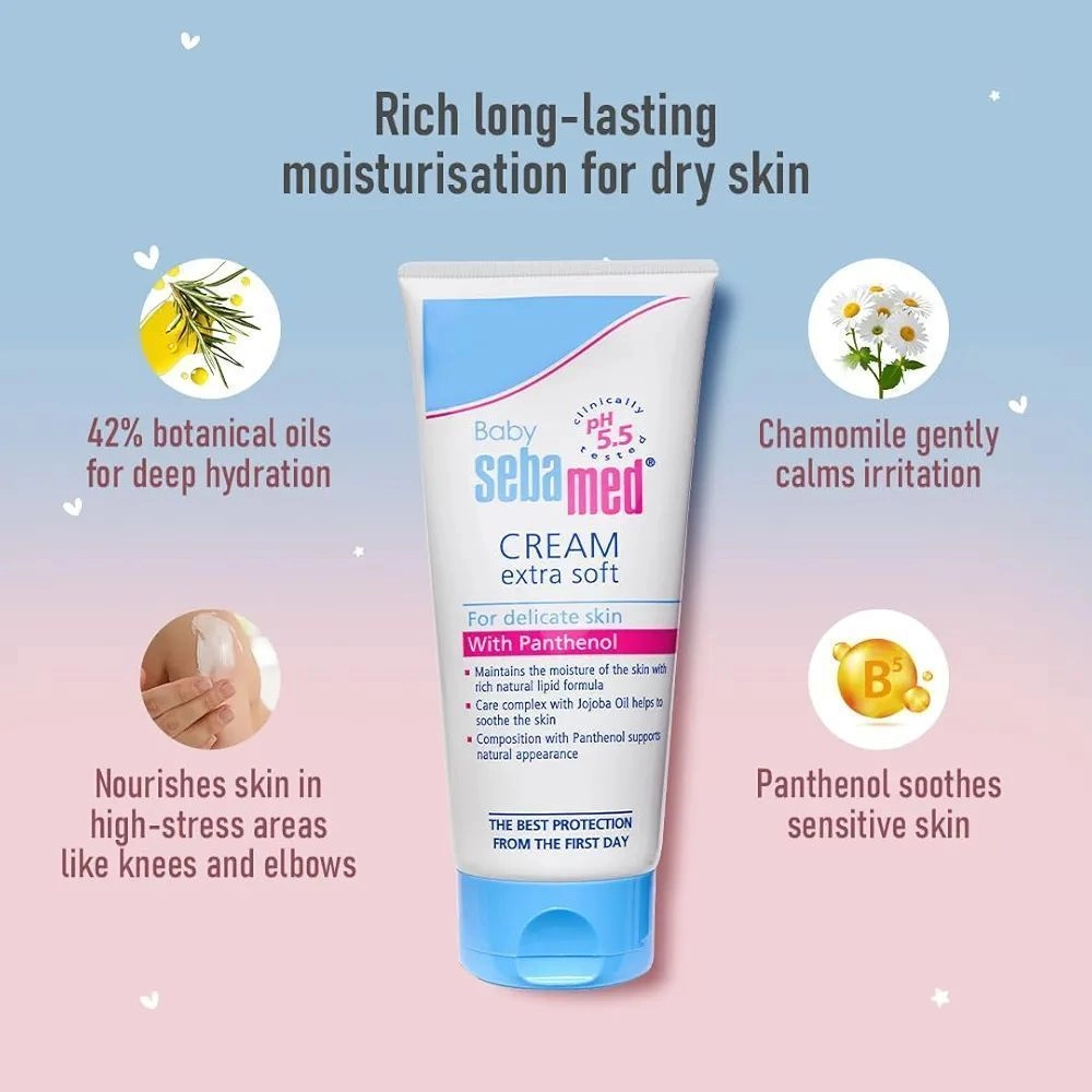 Sebamed Baby Cream Extra Soft 200 ml 2