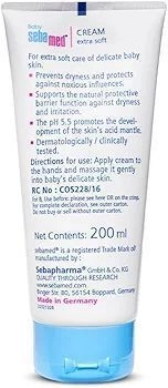 Sebamed Baby Cream Extra Soft 200 ml 5