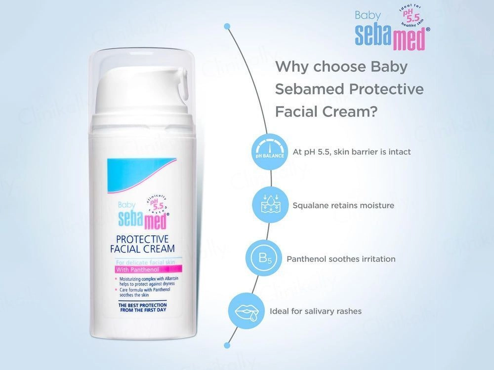 Sebamed Baby Protective Facial Cream 100 ml 2