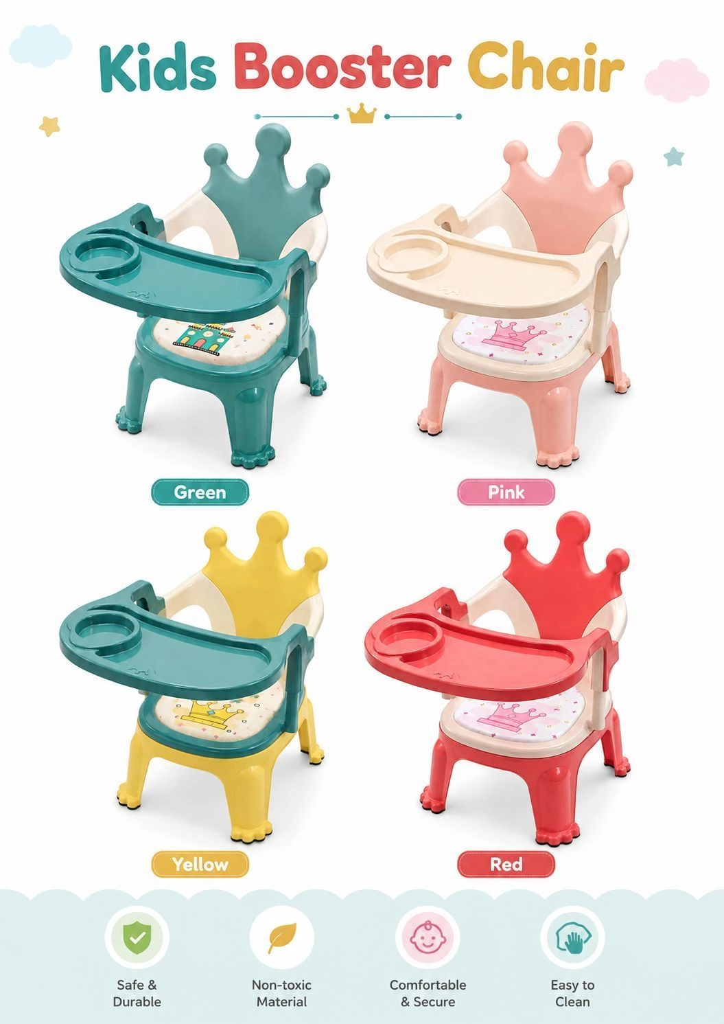 King booster feeding chair 7
