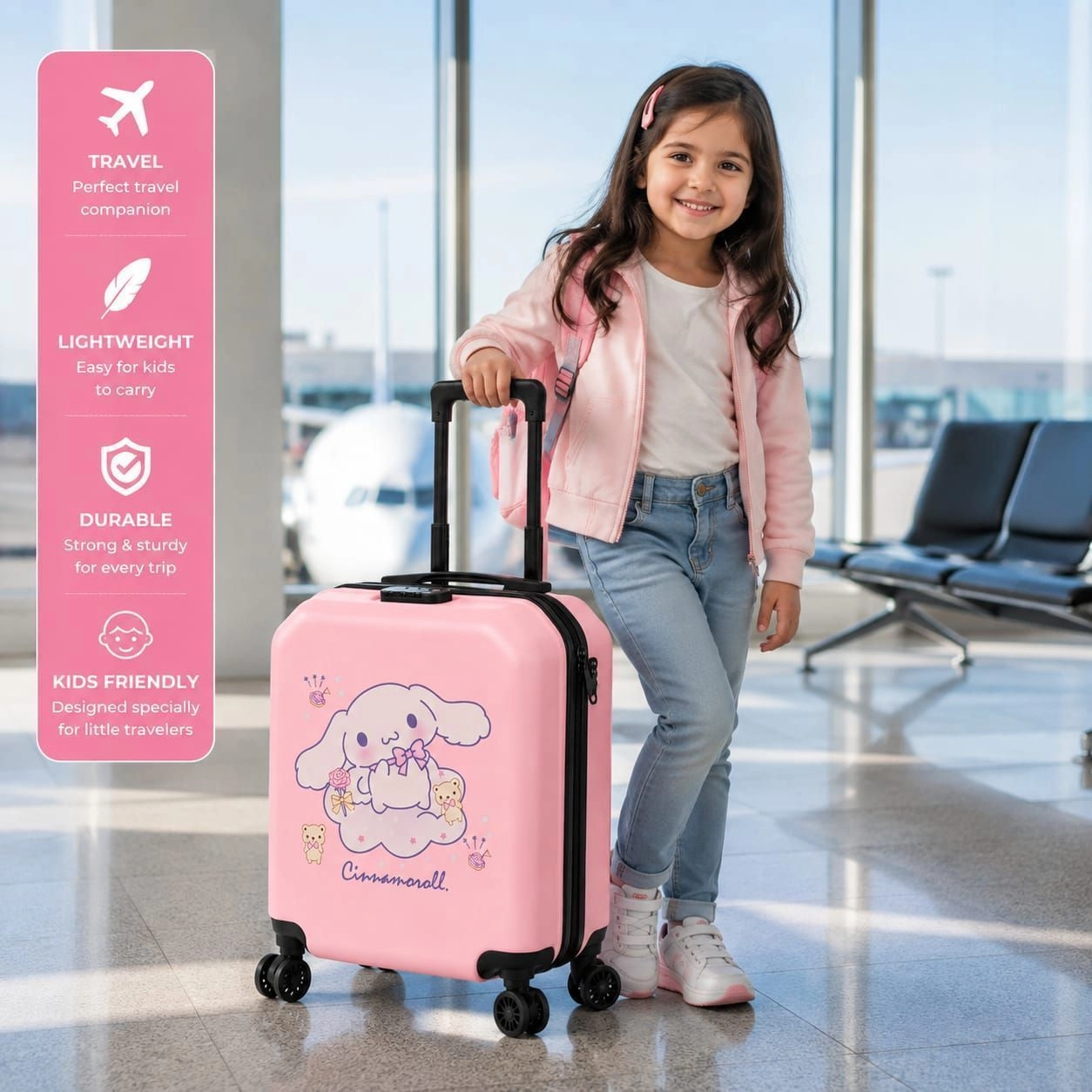 New trolley bag mat design ( pink) 4