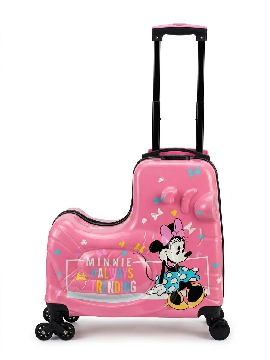 New new design sitting kids trolley bag 2