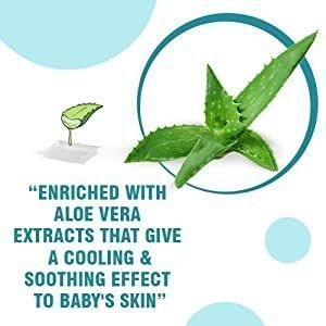 Mee Mee Caring Baby Wet Wipes With Aloe Vera Extracts with Lid (72 pcs) | Parabens Free 2