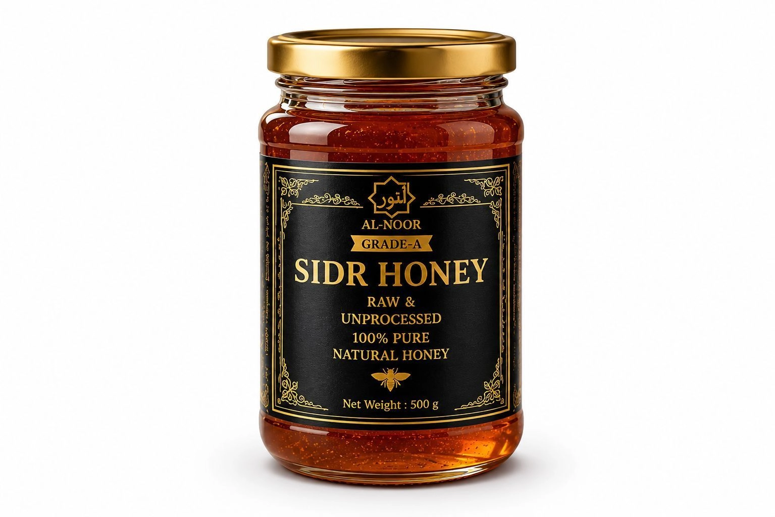 AL-NOOR Premium Sidr Honey – 500g 1