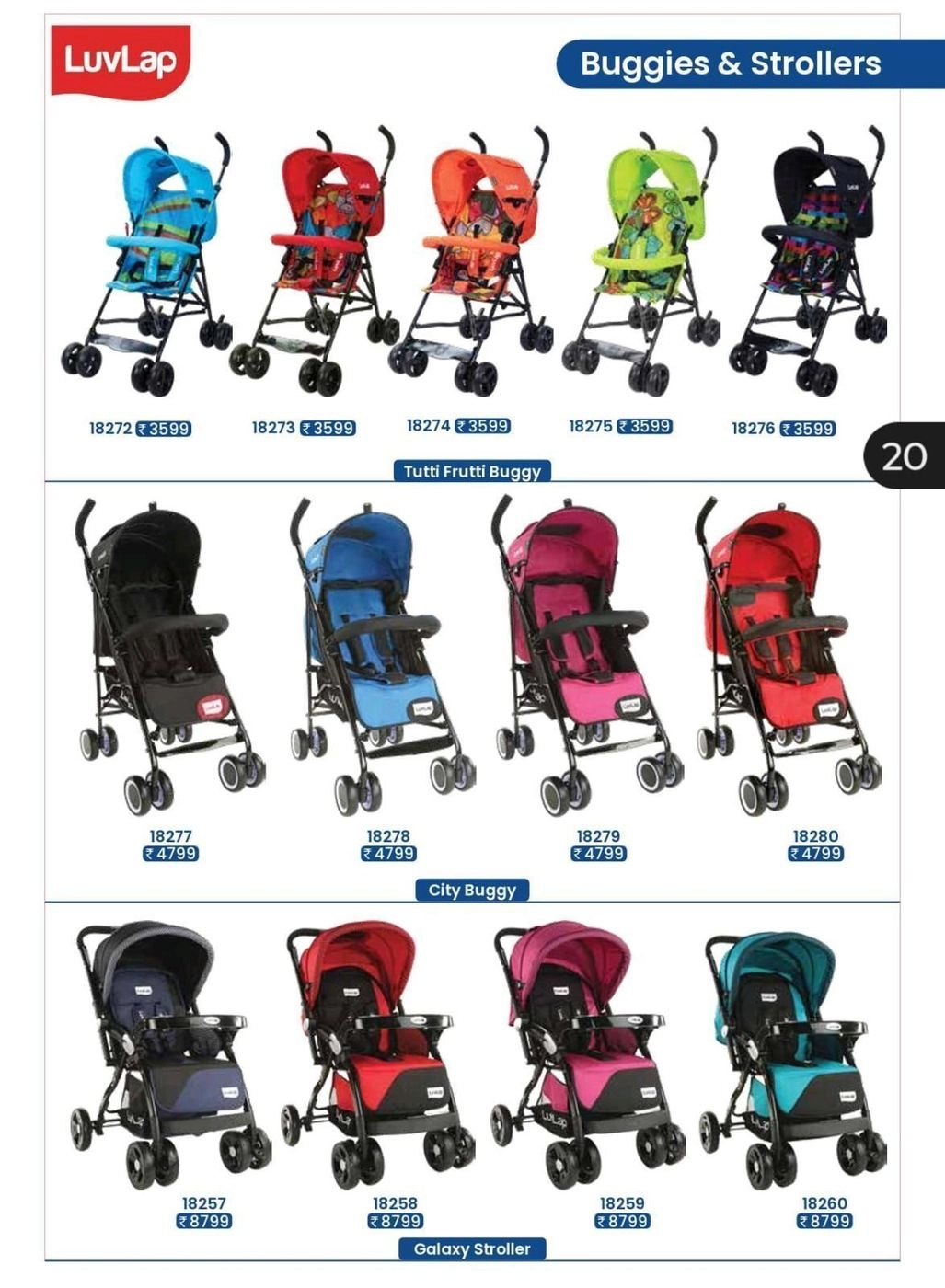 Luvlap all new stroller 4