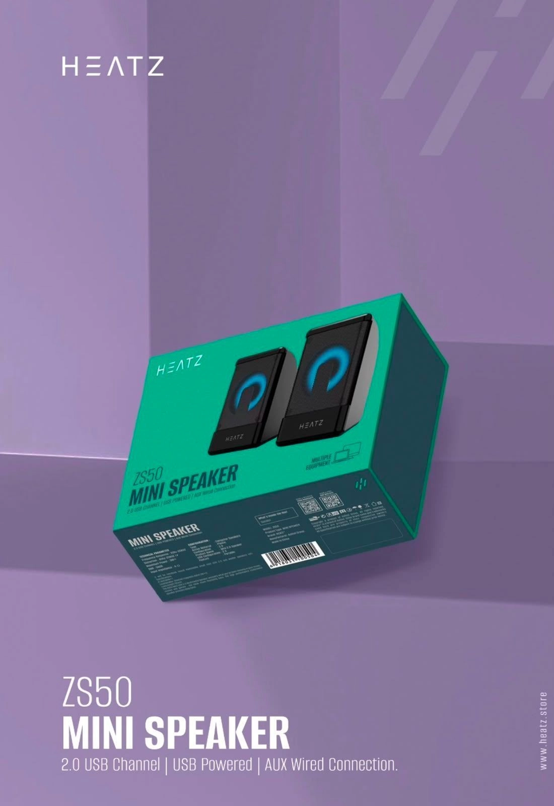 HEATZ ZS50 2.0 Mini Speaker