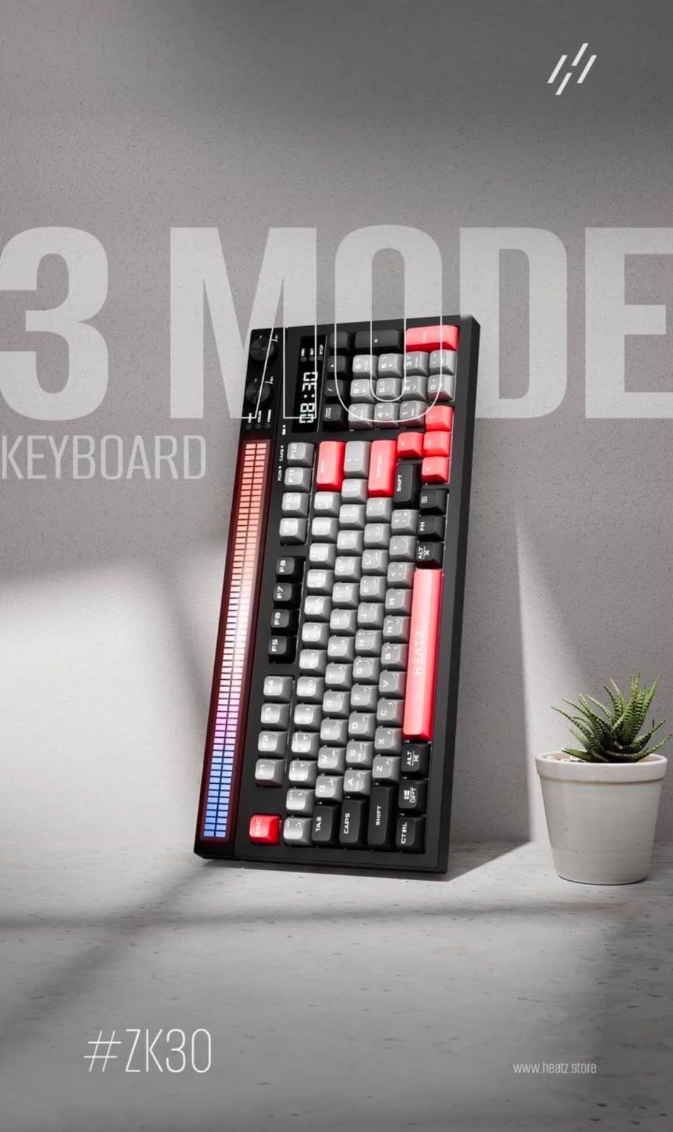 HEATZ ZK30 Heavy Quality Gaming Keyboard