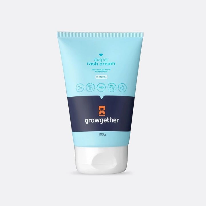 Diaper Rash Cream with Zinc Oxide | Newborns & Toddlers | Hypoallergenic Formula | 100g 2