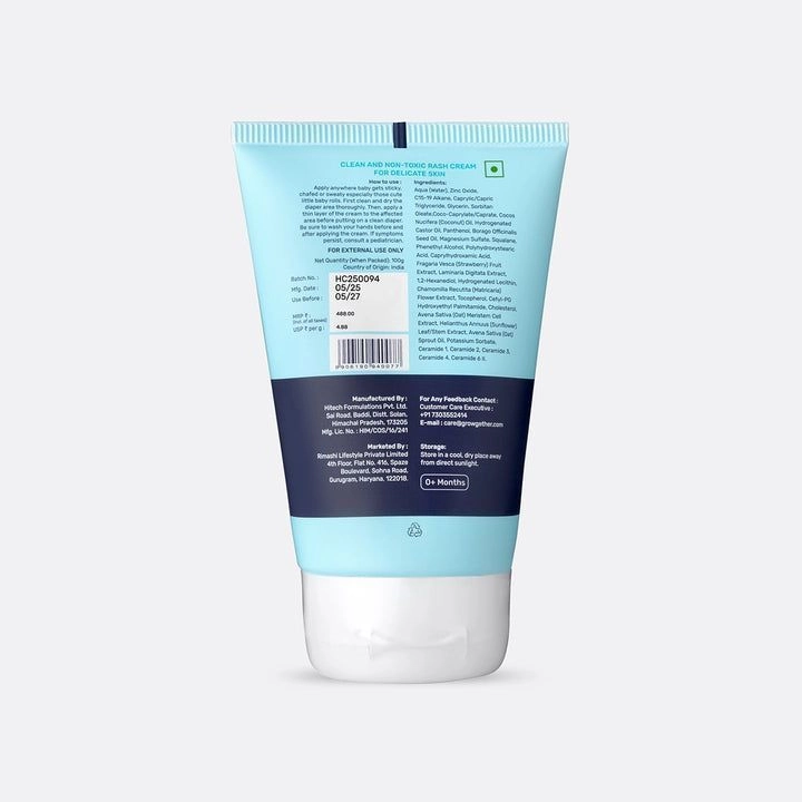 Diaper Rash Cream with Zinc Oxide | Newborns & Toddlers | Hypoallergenic Formula | 100g 8