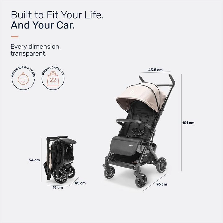 Golite Stroller (Beige) 10