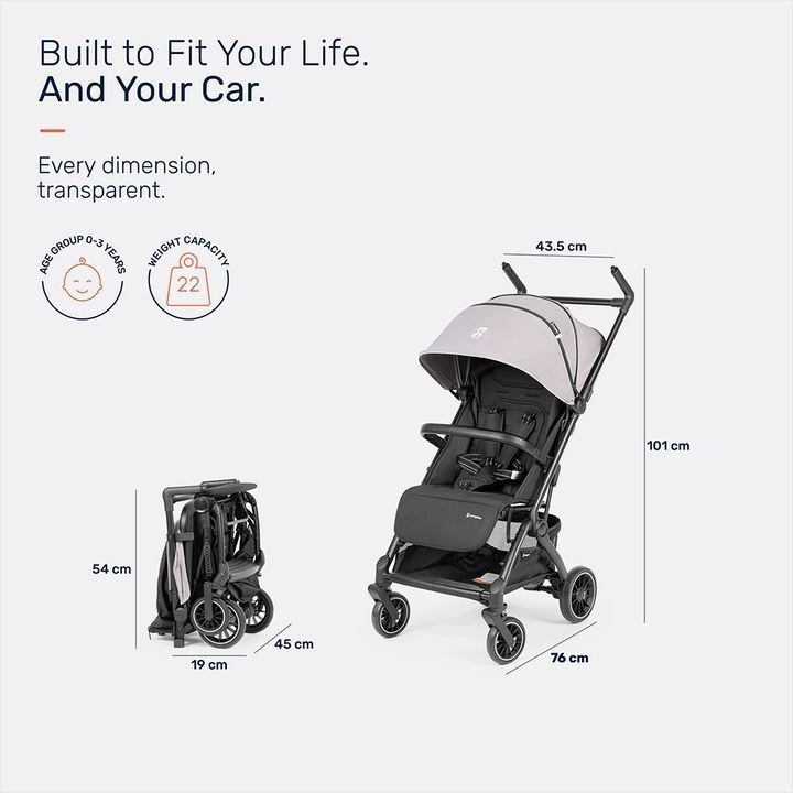 Golite Stroller ( grey) 9