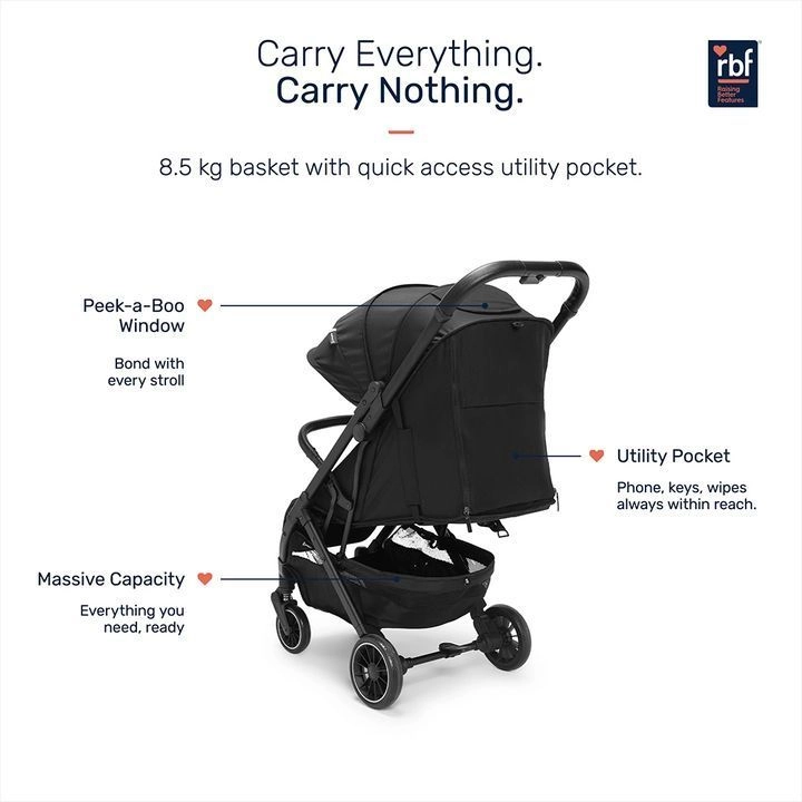 Velox Stroller (Black) 7