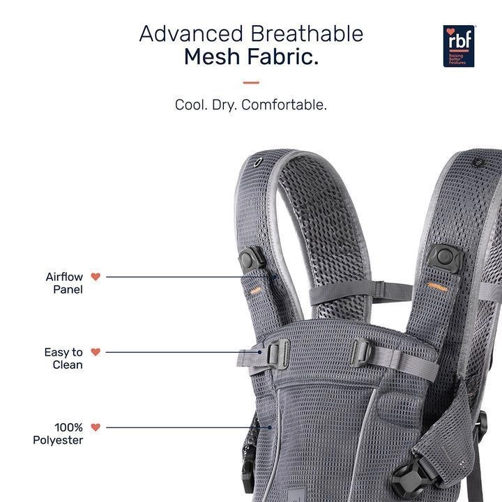 Lyfta Baby Carrier ( Grey  ) 4