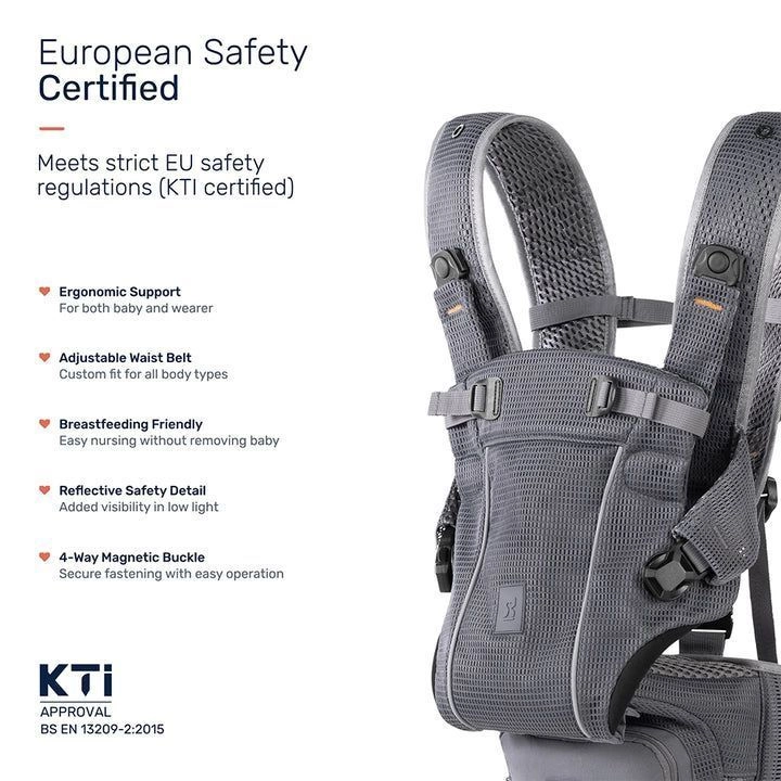 Lyfta Baby Carrier ( Grey  ) 6