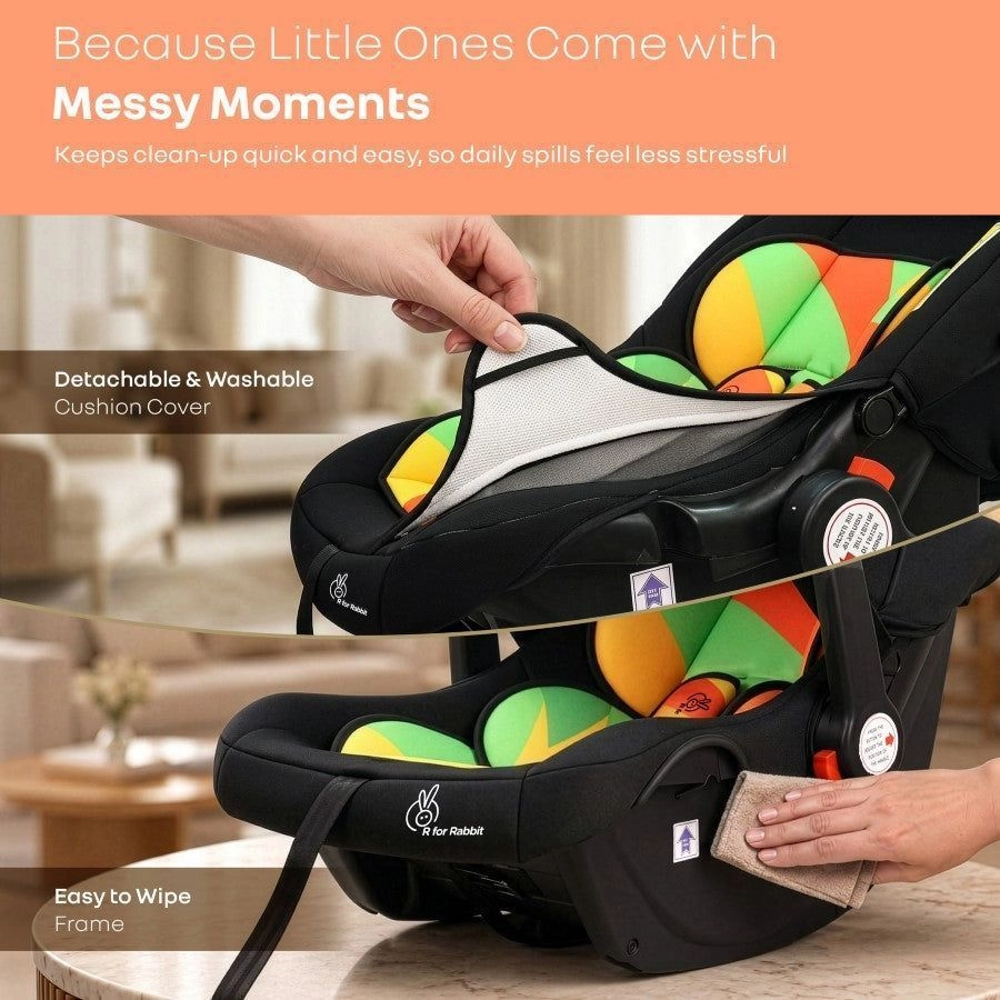 Picaboo 4 In 1 Multipurpose Baby Carry Cot -colurful 2