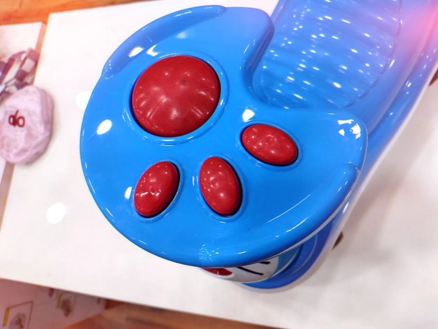 Doraemon-Themed Kids Ride-On Toy Car – Blue Children’s Car 4